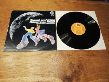 Tommi und Kiste fliegen zum Mond 1970 Perl Serie PSLP 138 Deutsche Pressung VG/VG